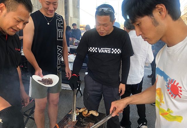 バーベキュー懇親会